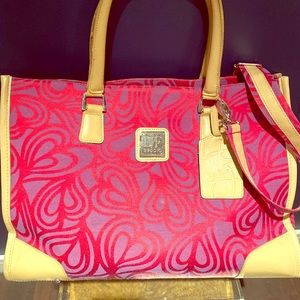 DIANE VON FURSTENBERG new hearts travel tote